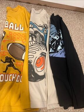 Boys Graphic Long Sleeve Tees